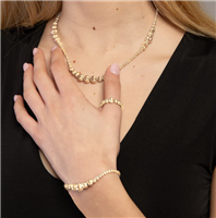 Bracelet Desmos Woman in Silver CRYSTAL GALA G 16,5 - CRYSTAL GALA G 16,5